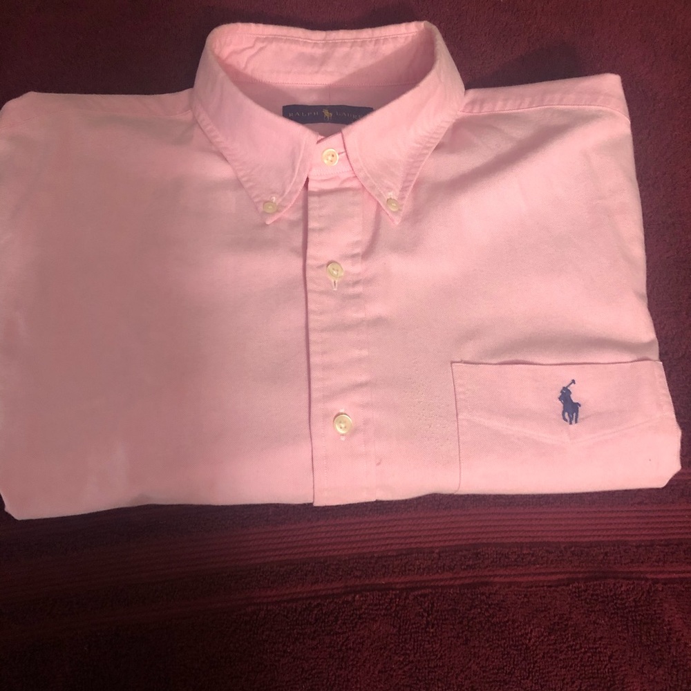Men’s polo short sleeve Oxford shirt